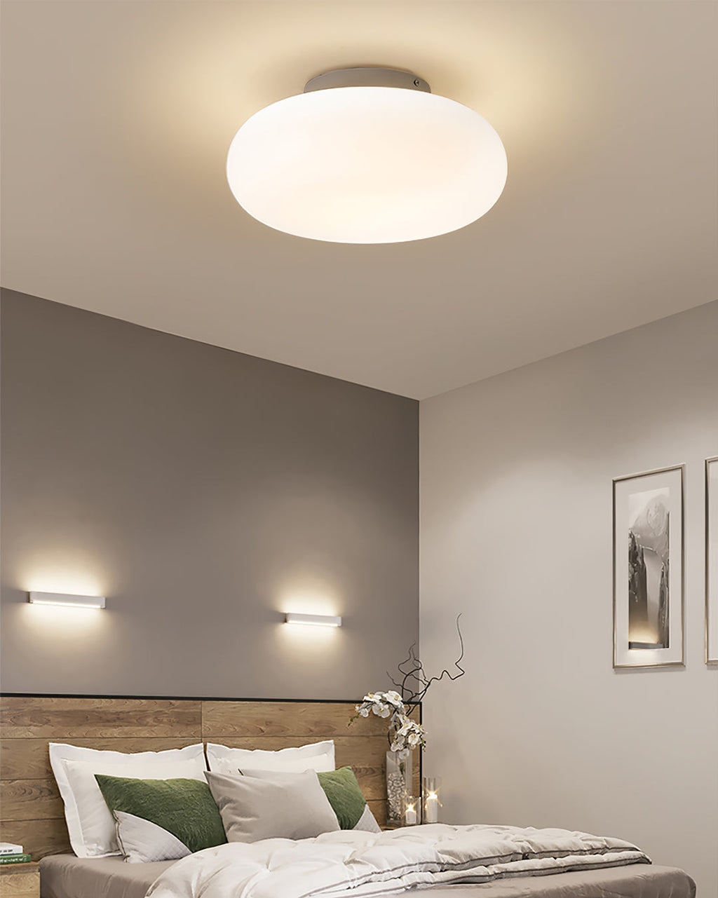 CHARLESTON WOVEN RATTAN CEILING LIGHT