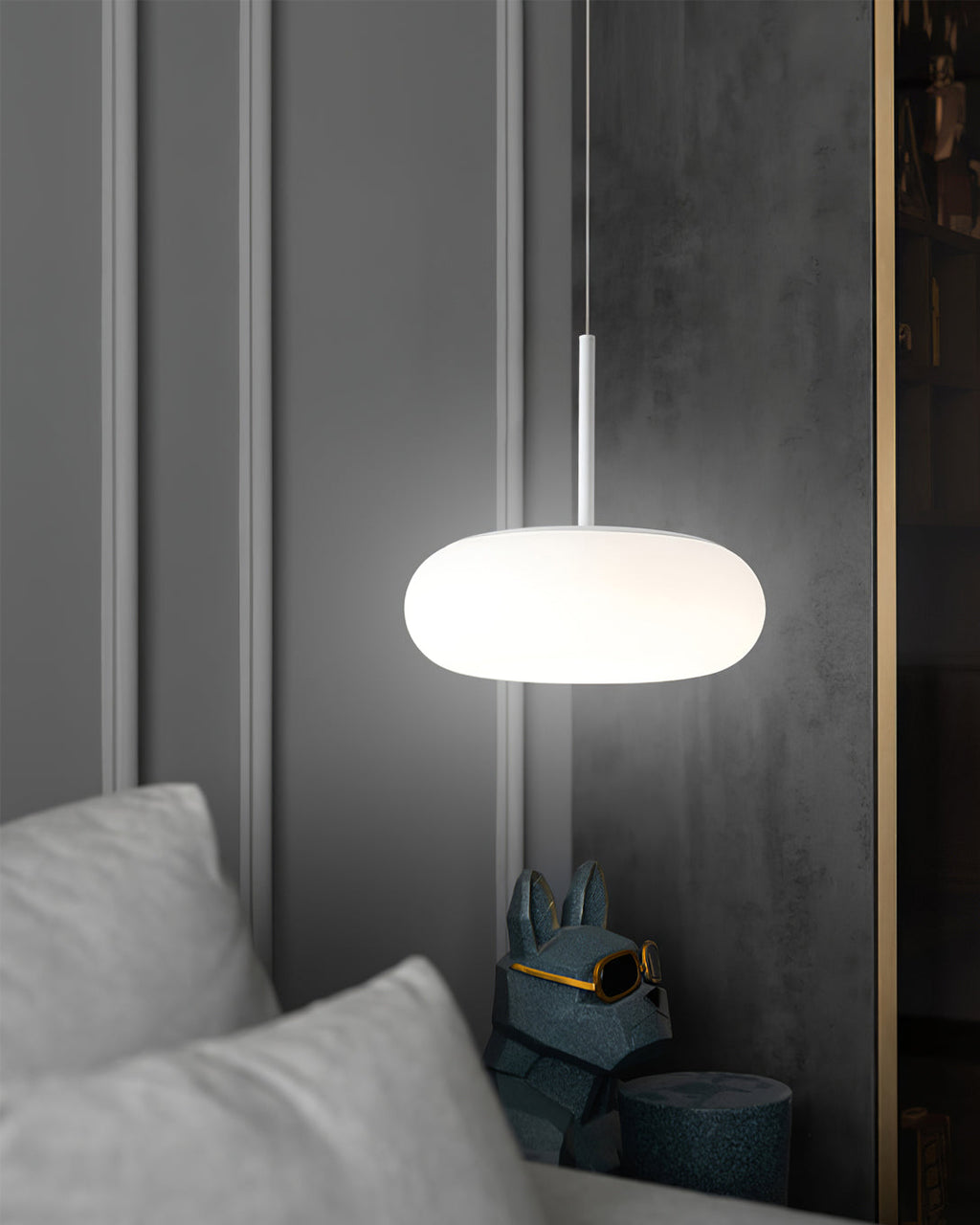 BEAUMONT HEART-SHAPED HANGING LANTERN