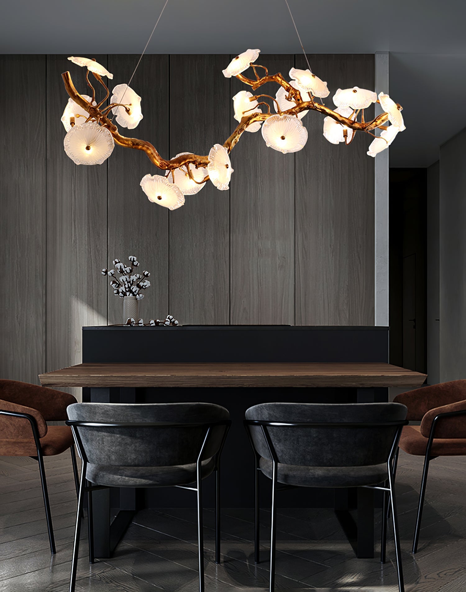 Waterlily Cascade Luminaire