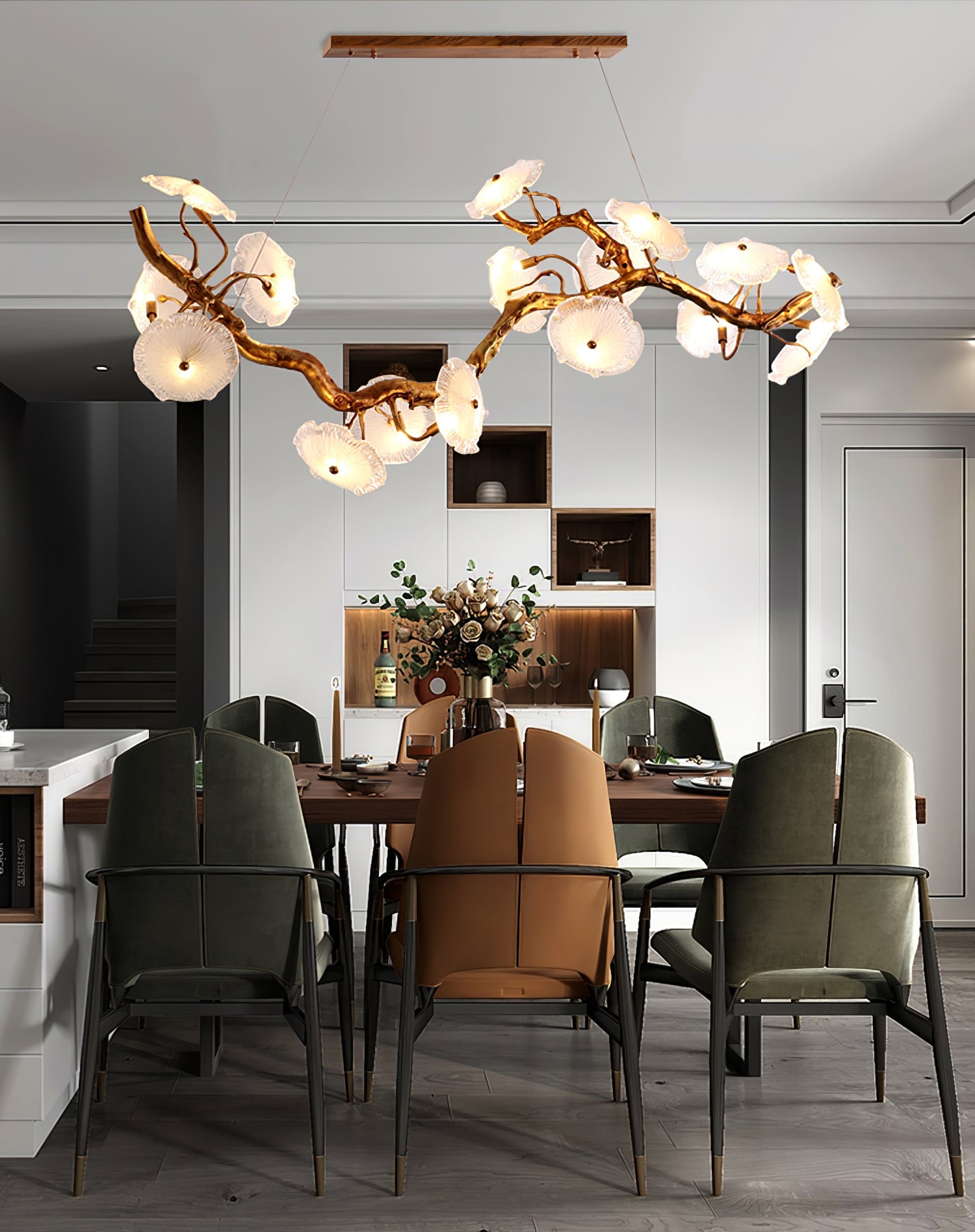 Waterlily Cascade Luminaire