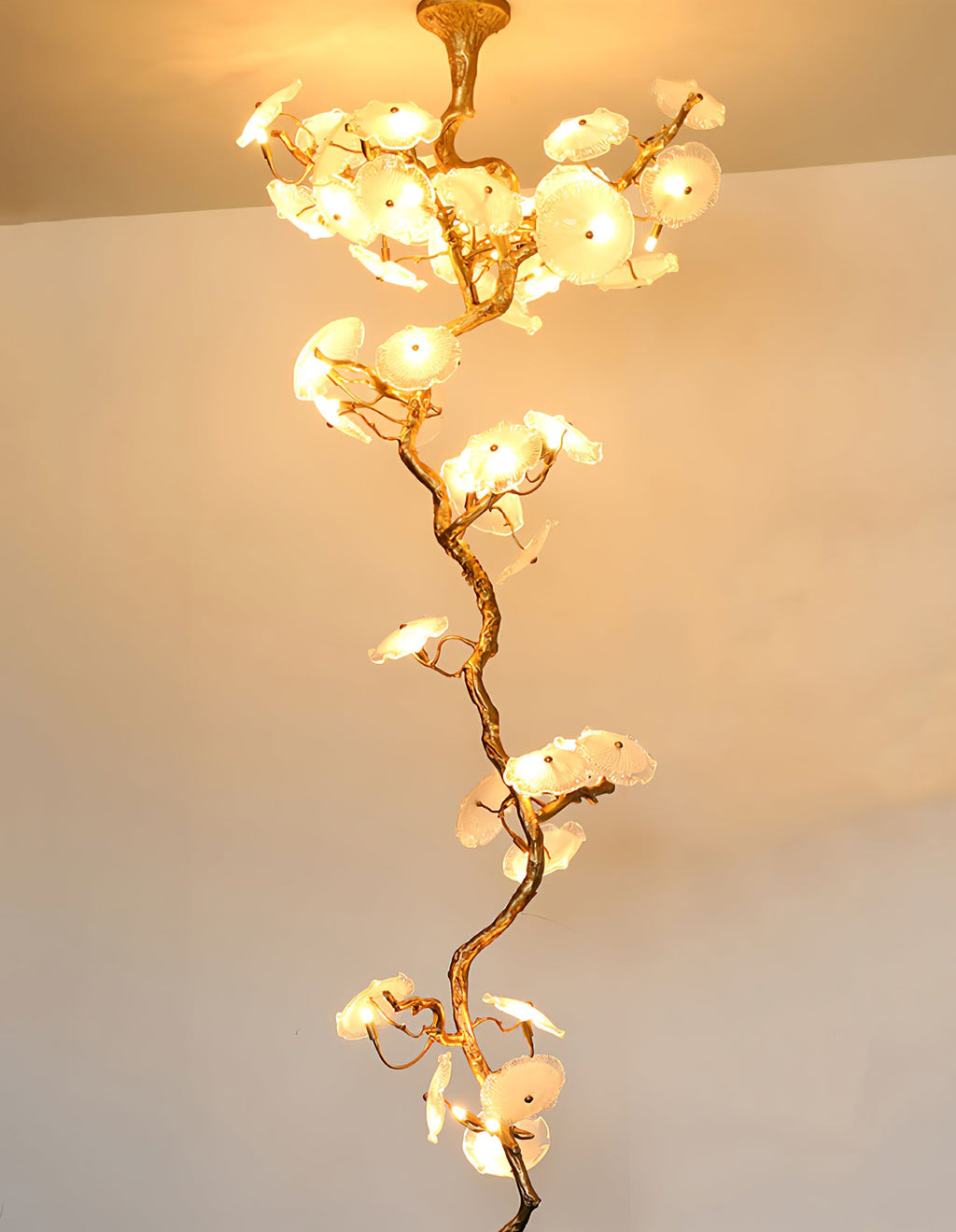CELADON FOLIAGE INDOOR LIGHTING CANOPY