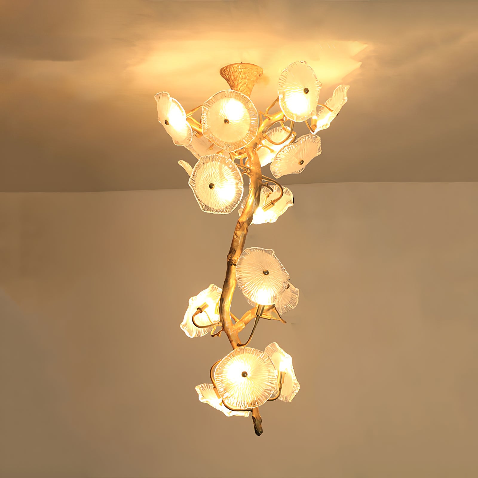 CELADON FOLIAGE INDOOR LIGHTING CANOPY