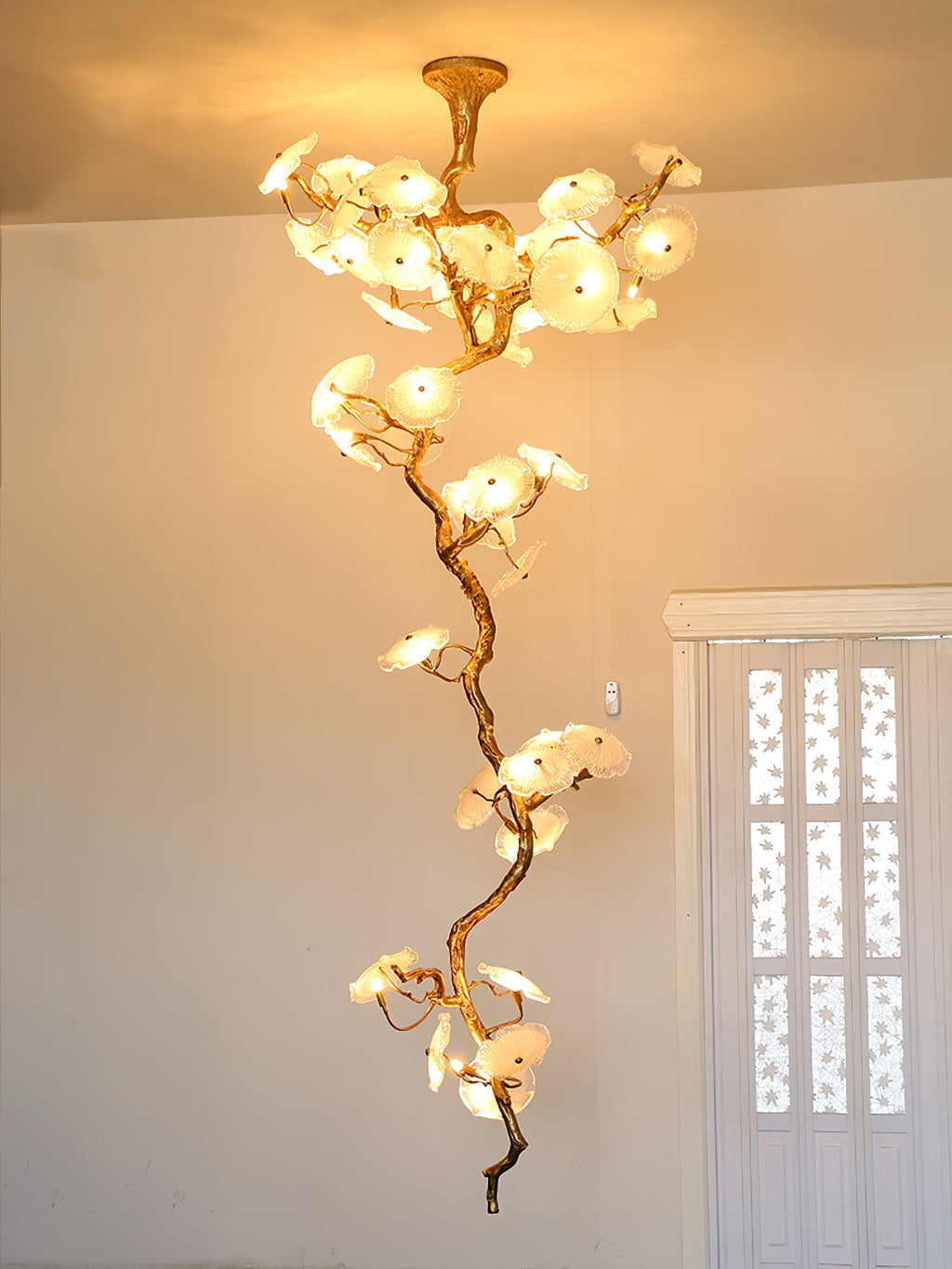 CELADON FOLIAGE INDOOR LIGHTING CANOPY