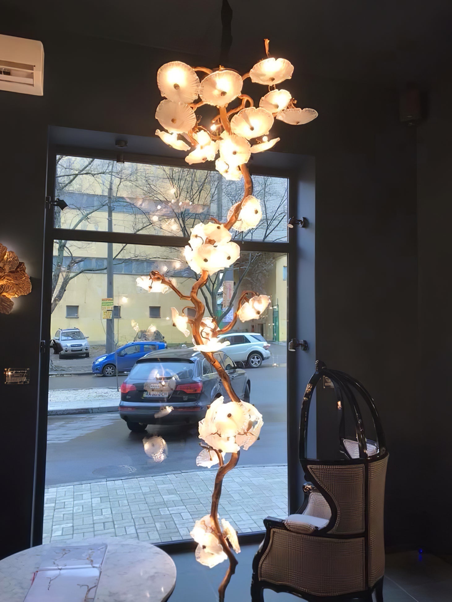 CELADON FOLIAGE INDOOR LIGHTING CANOPY