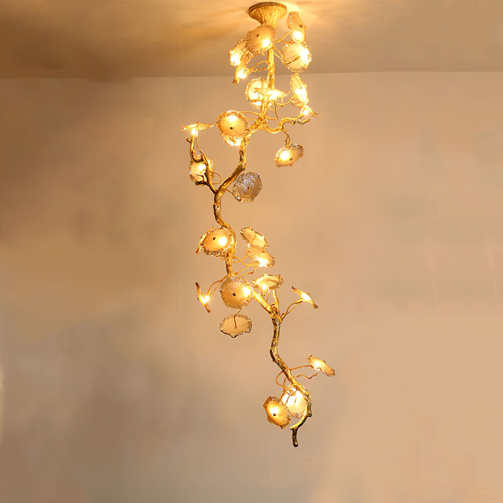 CELADON FOLIAGE INDOOR LIGHTING CANOPY