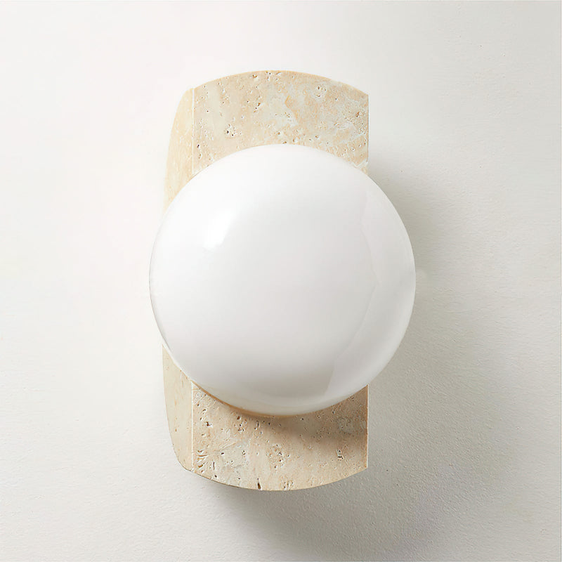 ASTORIA MOONSTONE WALL SCONCE