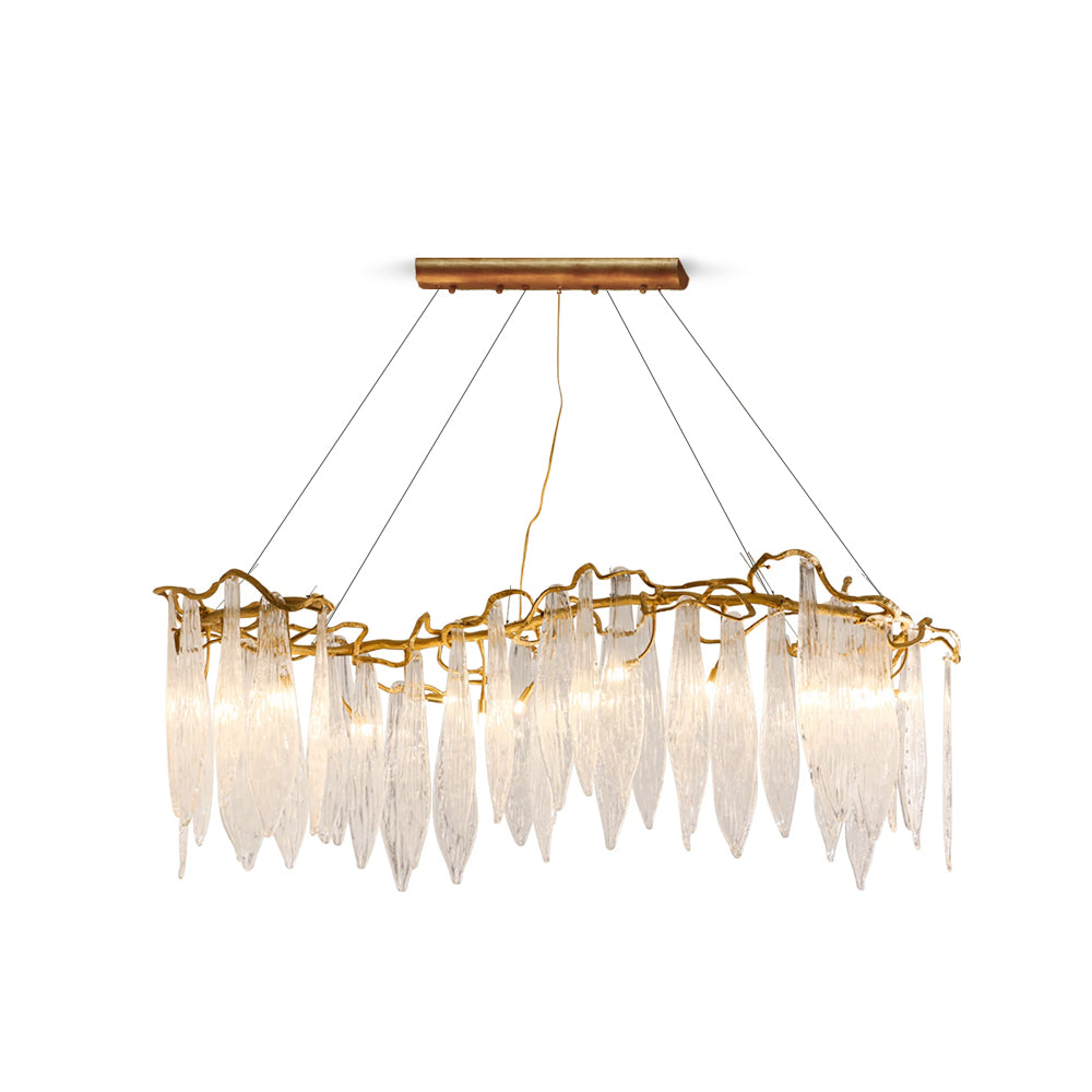 WINDSOR FALLS CRYSTAL CEILING LIGHT