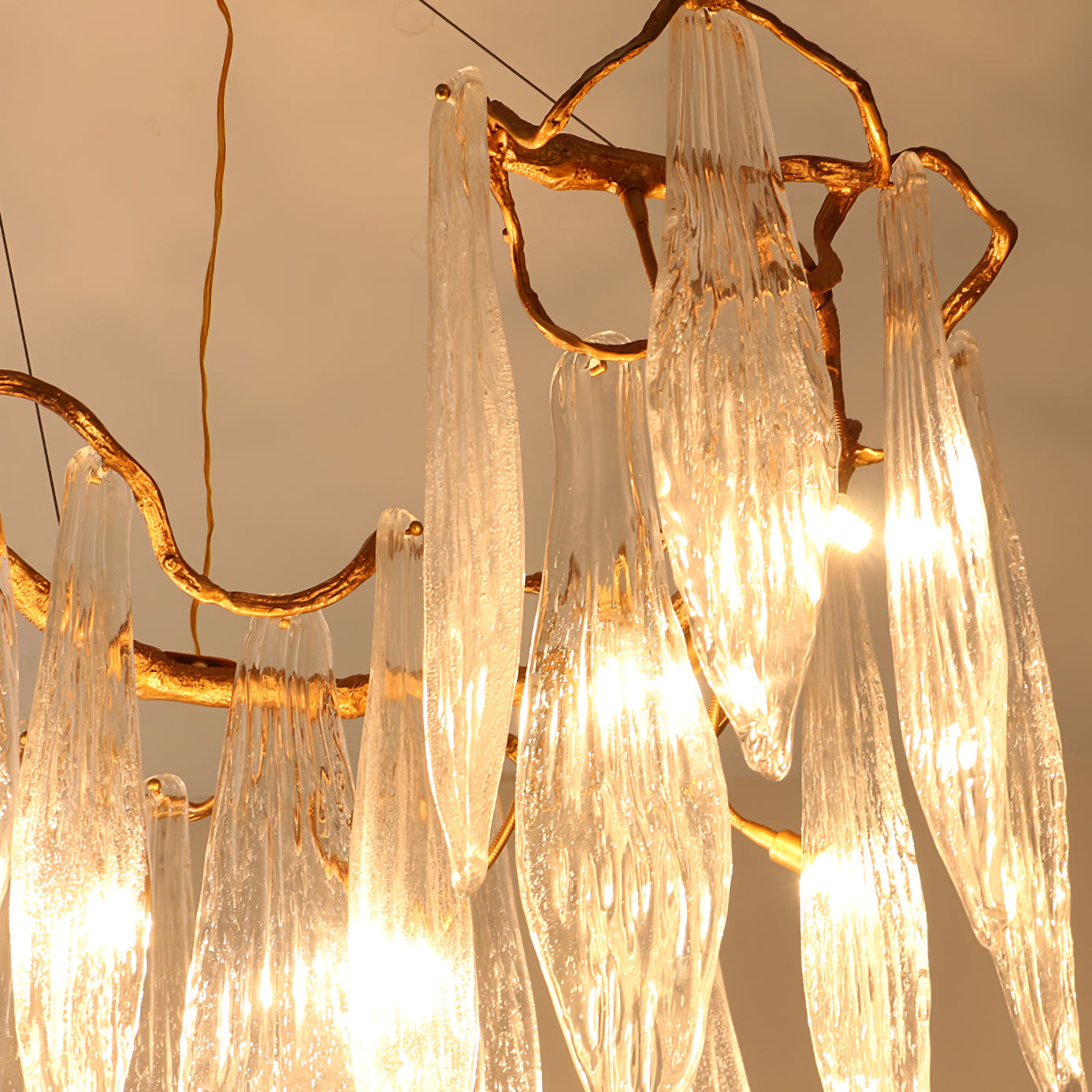 WINDSOR FALLS CRYSTAL CEILING LIGHT