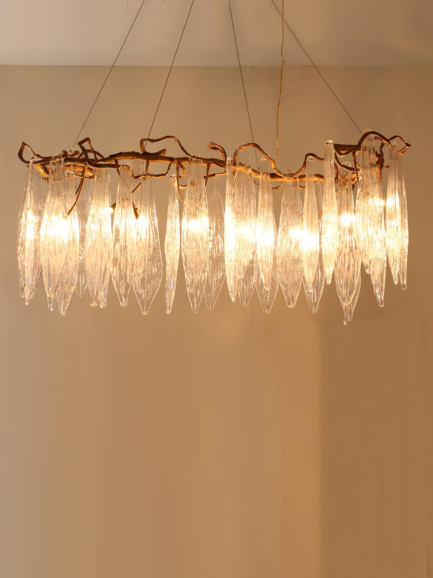 WINDSOR FALLS CRYSTAL CEILING LIGHT