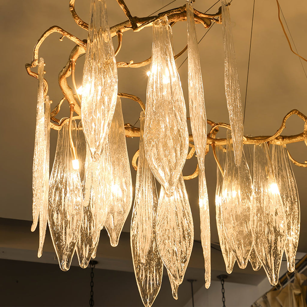 WINDSOR FALLS CRYSTAL CEILING LIGHT