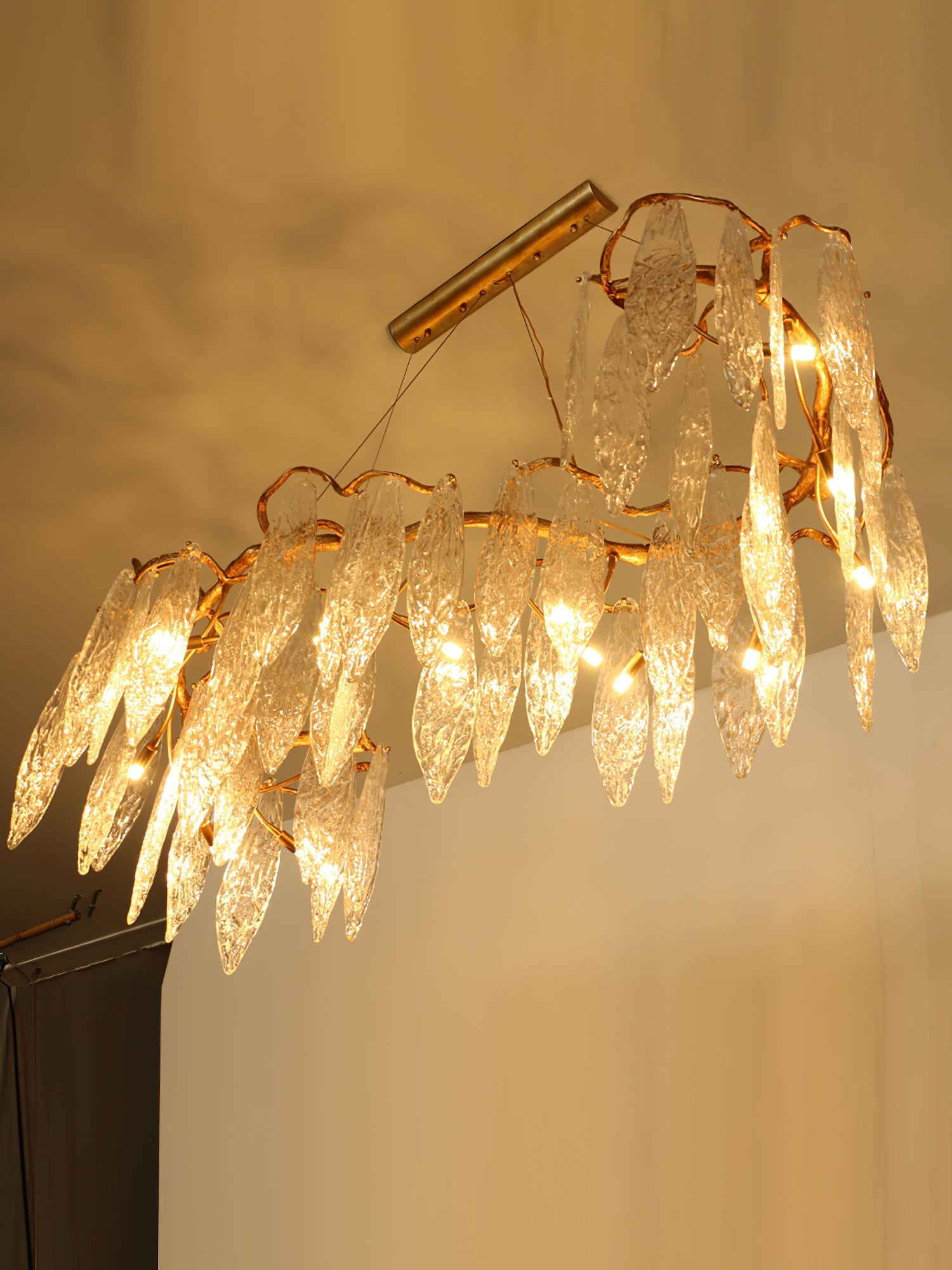 WINDSOR FALLS CRYSTAL CEILING LIGHT
