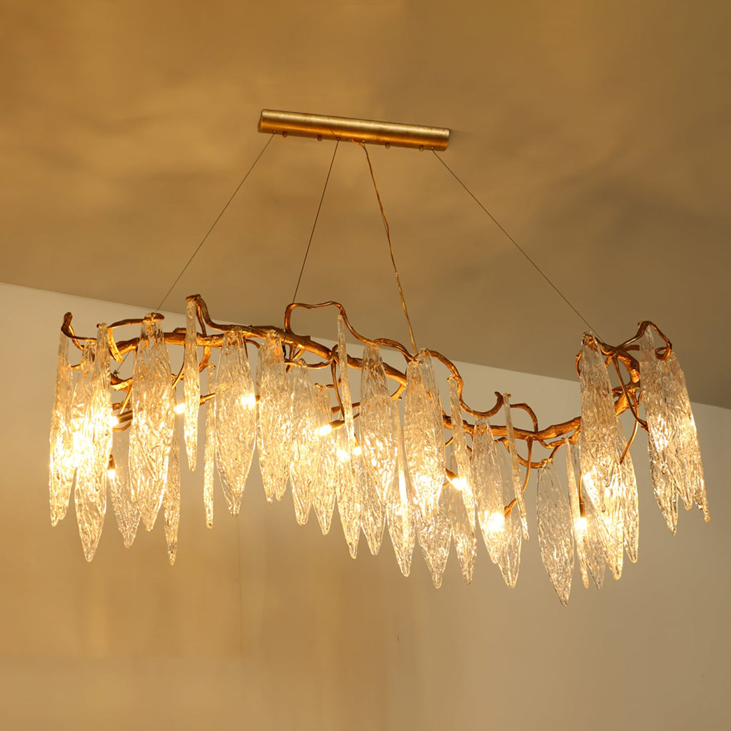 WINDSOR FALLS CRYSTAL CEILING LIGHT