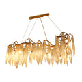 WINDSOR FALLS CRYSTAL CEILING LIGHT