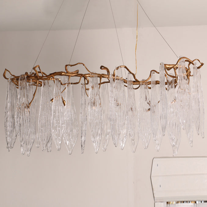 WINDSOR FALLS CRYSTAL CEILING LIGHT