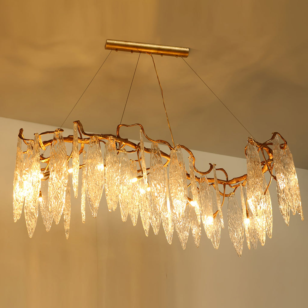 WINDSOR FALLS CRYSTAL CEILING LIGHT