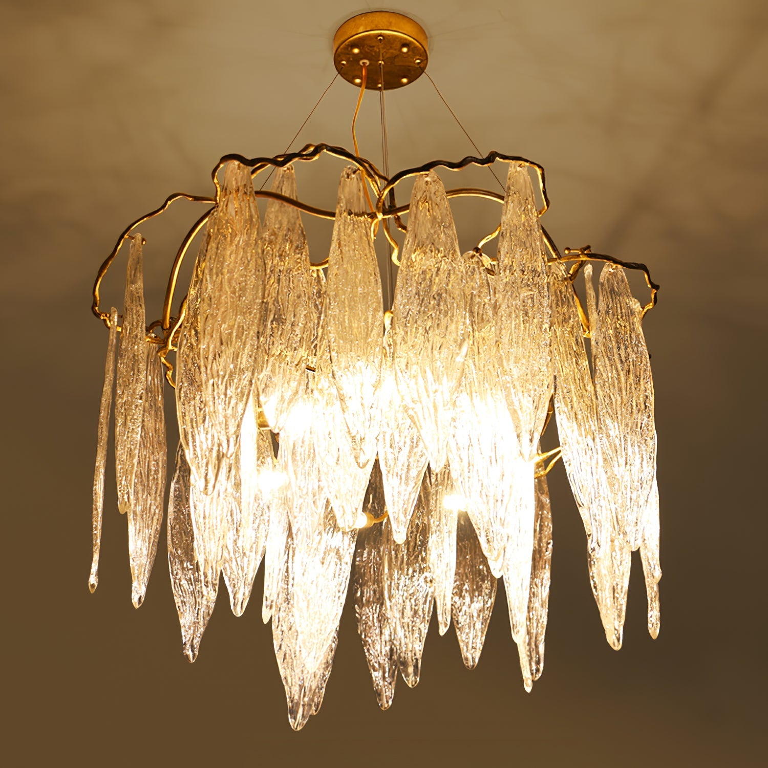VERDANT COVE CRYSTAL CANDELABRA