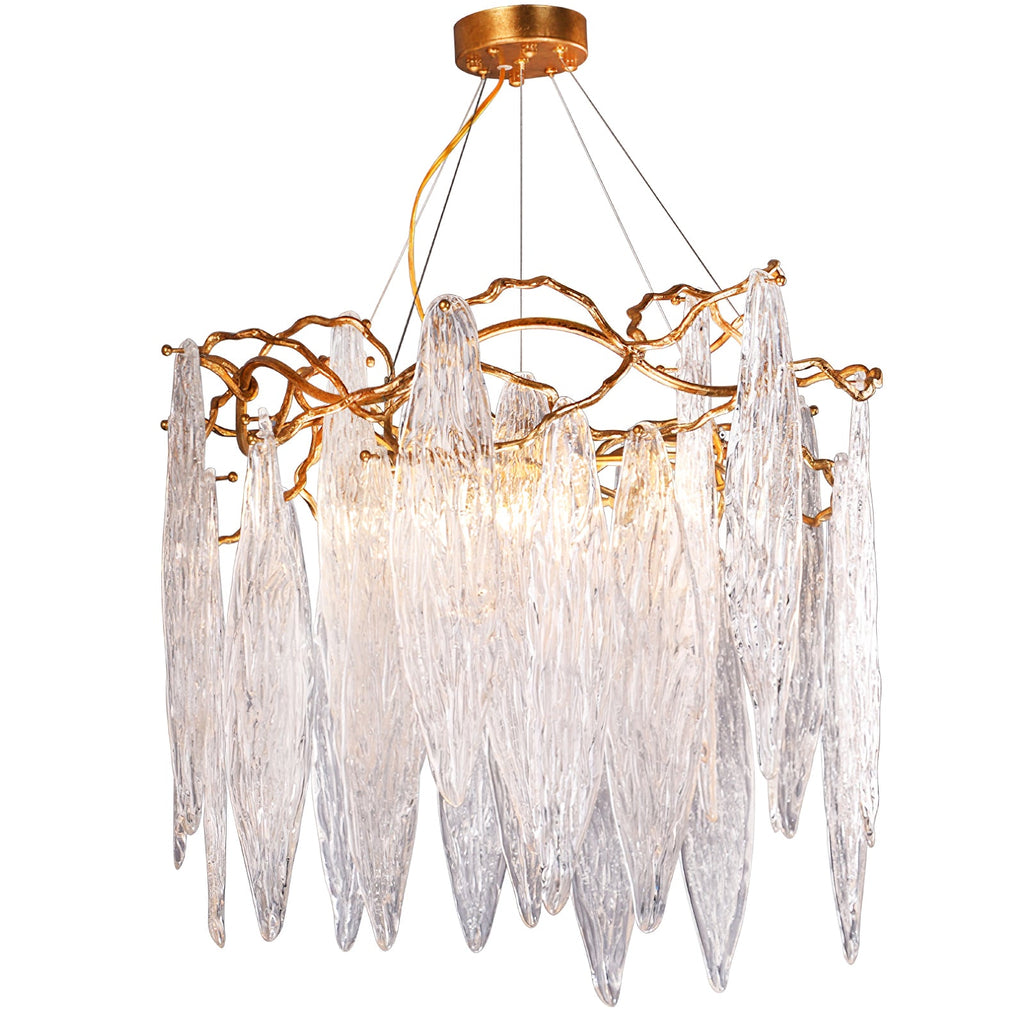 VERDANT COVE CRYSTAL CANDELABRA