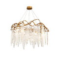 VERDANT COVE CRYSTAL CANDELABRA