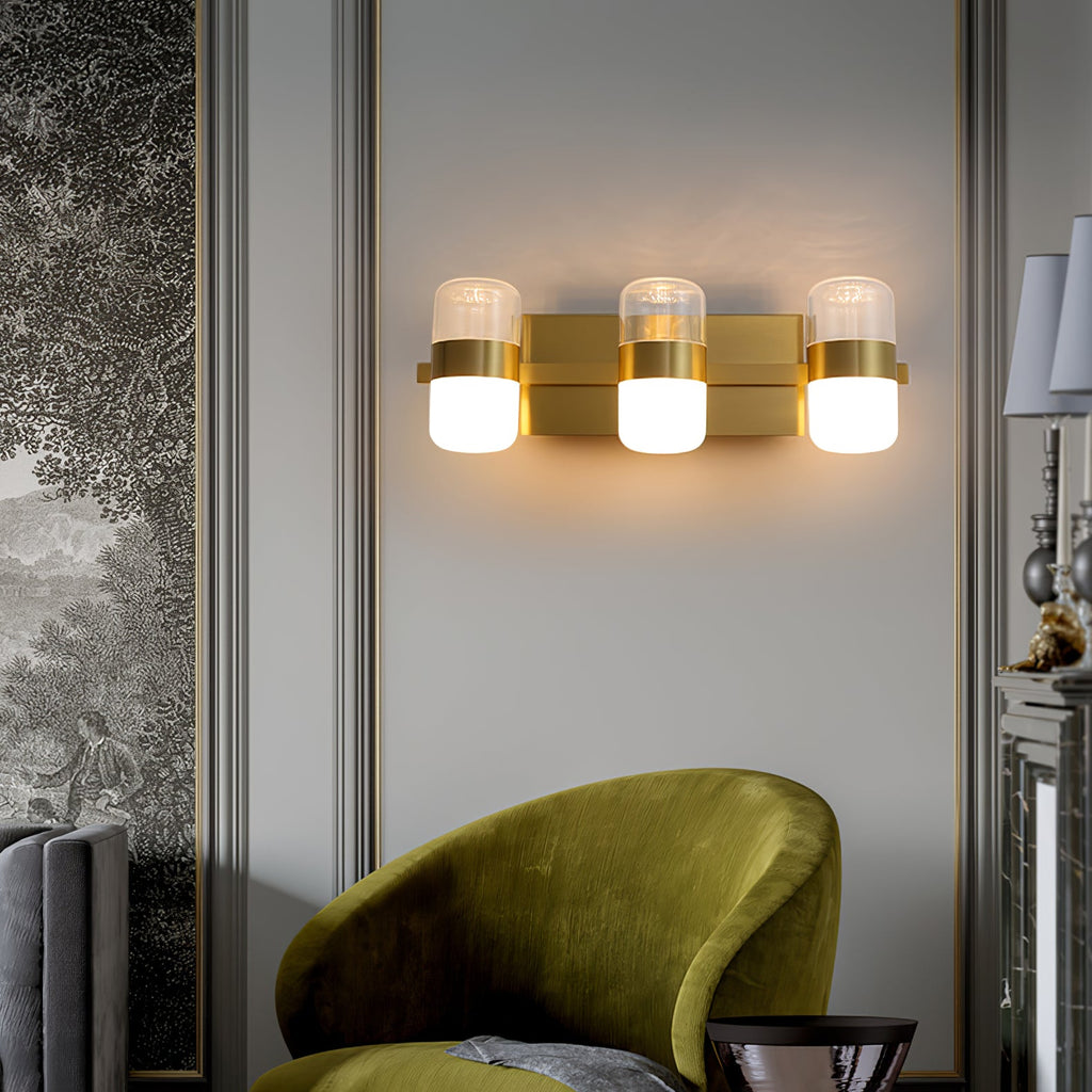 FENWICK VINTAGE BRASS WALL SCONCE