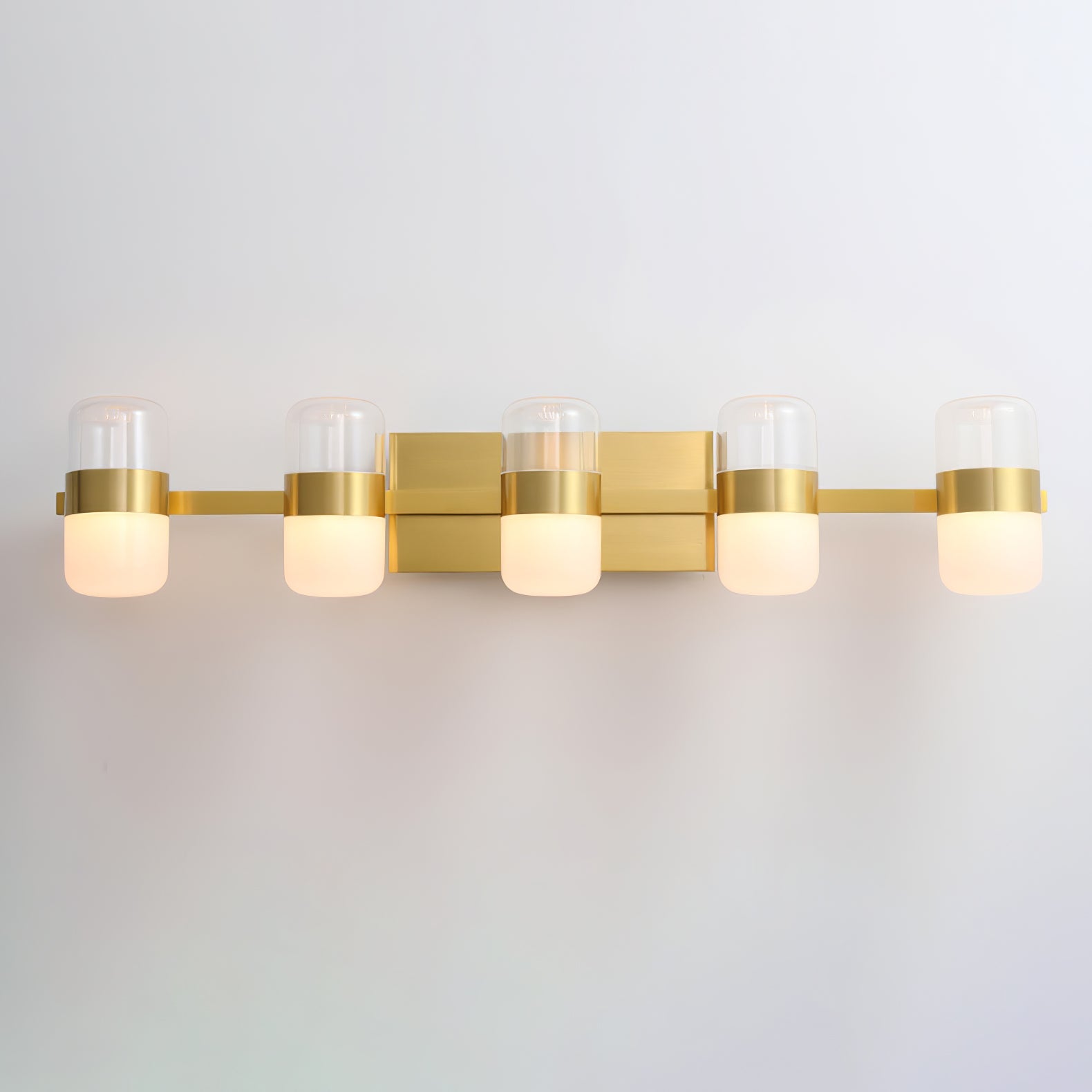 FENWICK VINTAGE BRASS WALL SCONCE