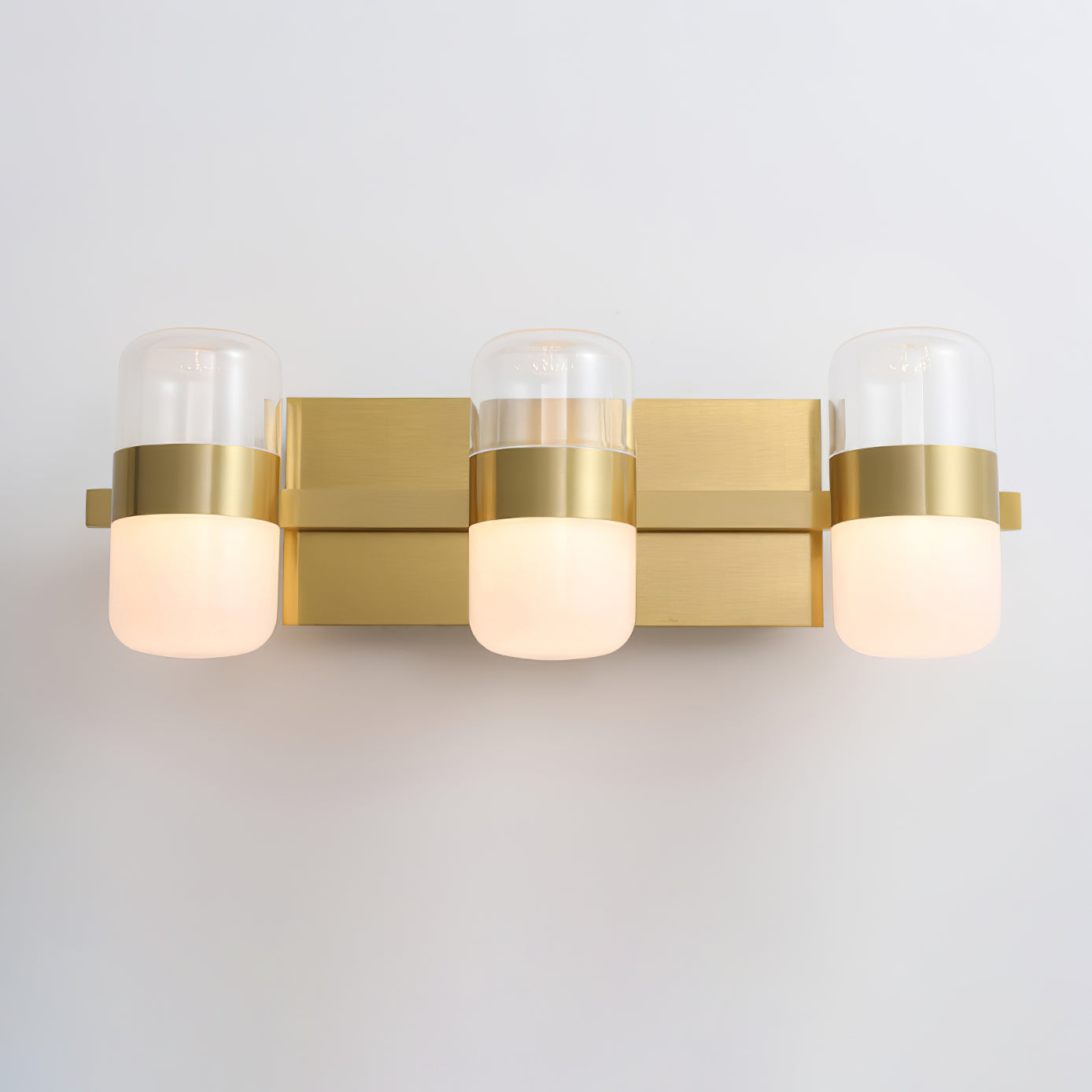 FENWICK VINTAGE BRASS WALL SCONCE