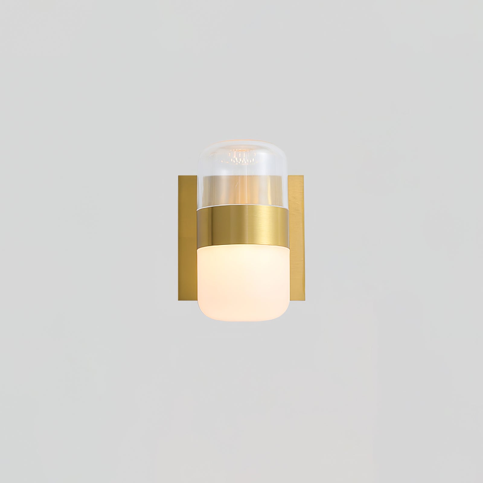 FENWICK VINTAGE BRASS WALL SCONCE