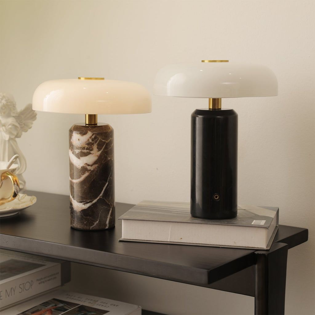 WINDSOR MARBLE GLOBE DESK LANTERN