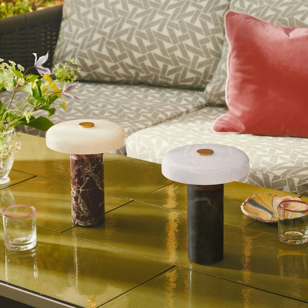 WINDSOR MARBLE GLOBE DESK LANTERN
