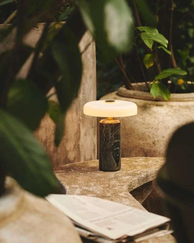 WINDSOR MARBLE GLOBE DESK LANTERN