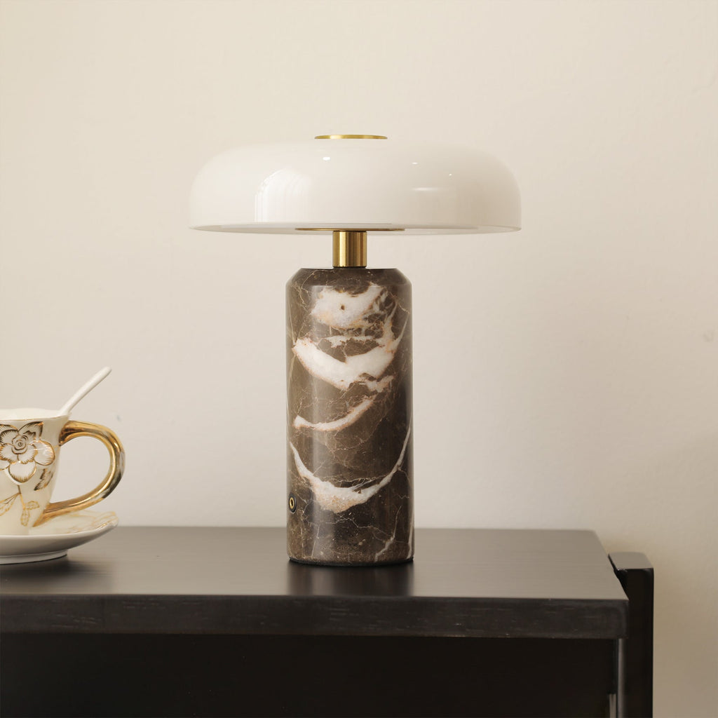 WINDSOR MARBLE GLOBE DESK LANTERN