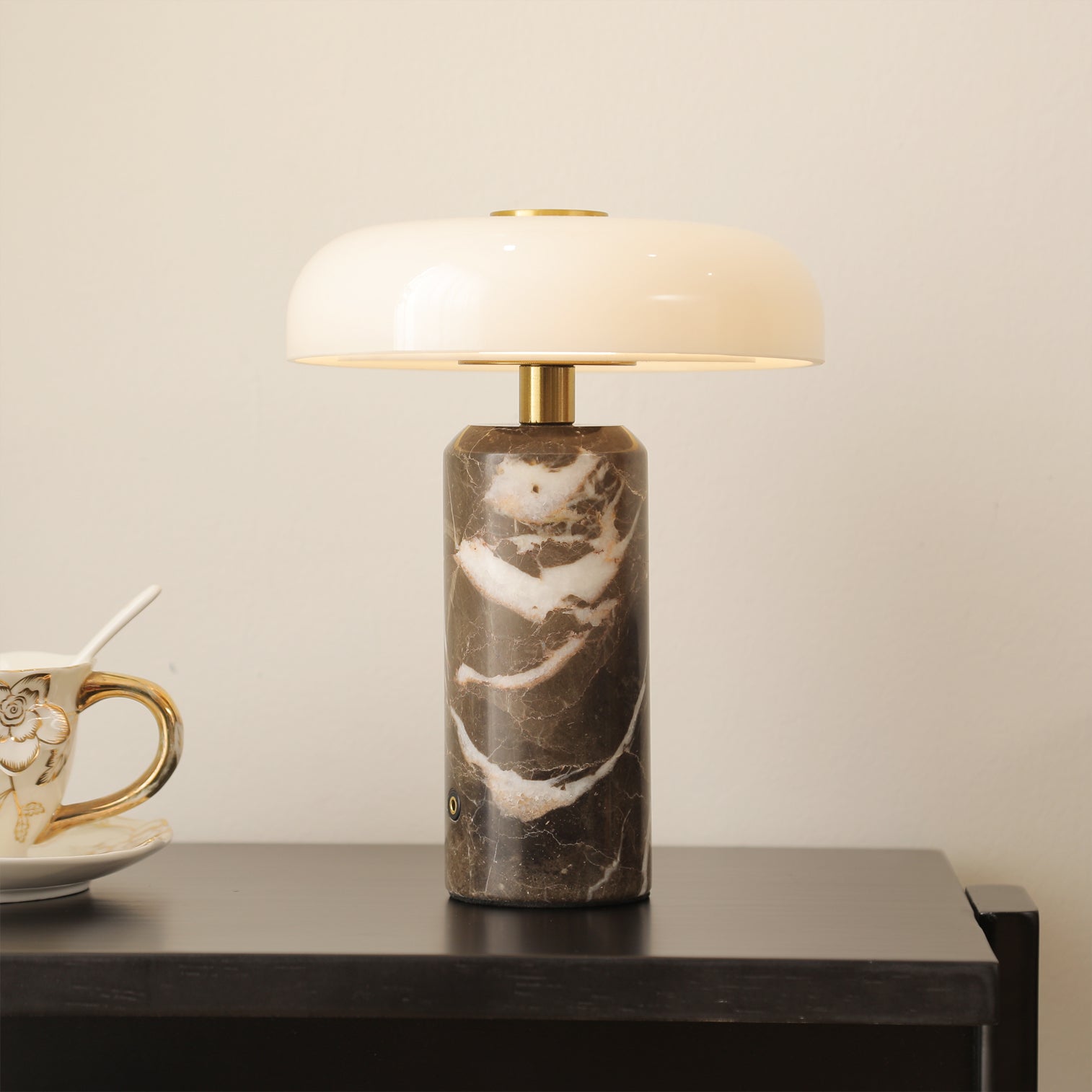 WINDSOR MARBLE GLOBE DESK LANTERN