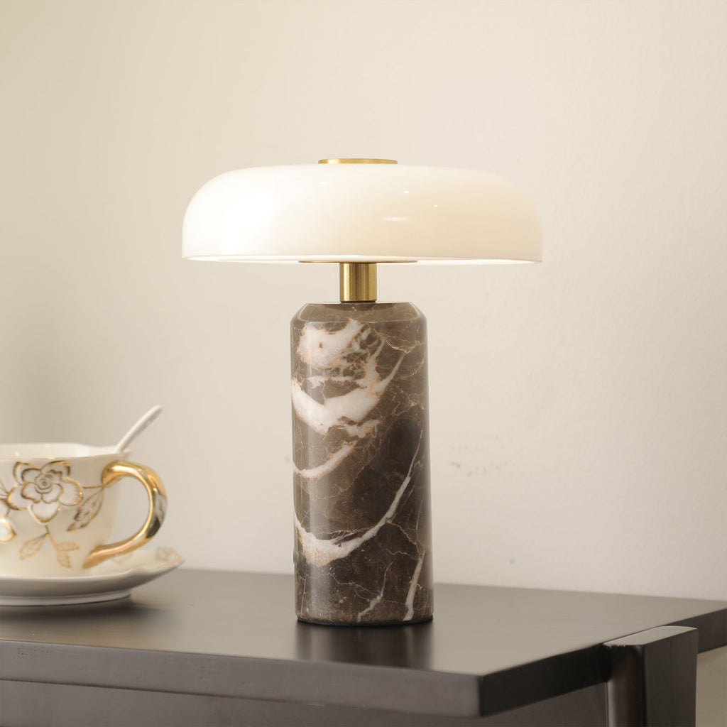 WINDSOR MARBLE GLOBE DESK LANTERN