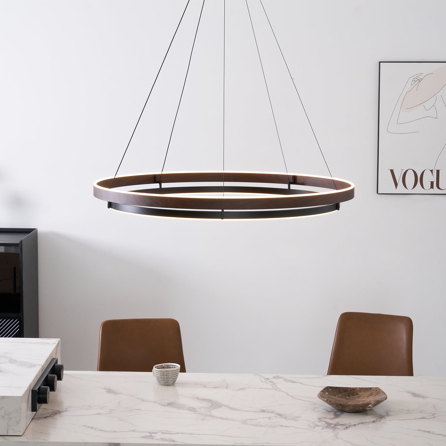 WINTERBOURNE CRYSTAL DROPLET CHANDELIER