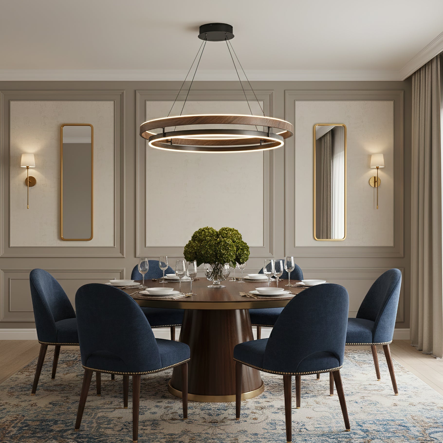 WINTERBOURNE CRYSTAL DROPLET CHANDELIER