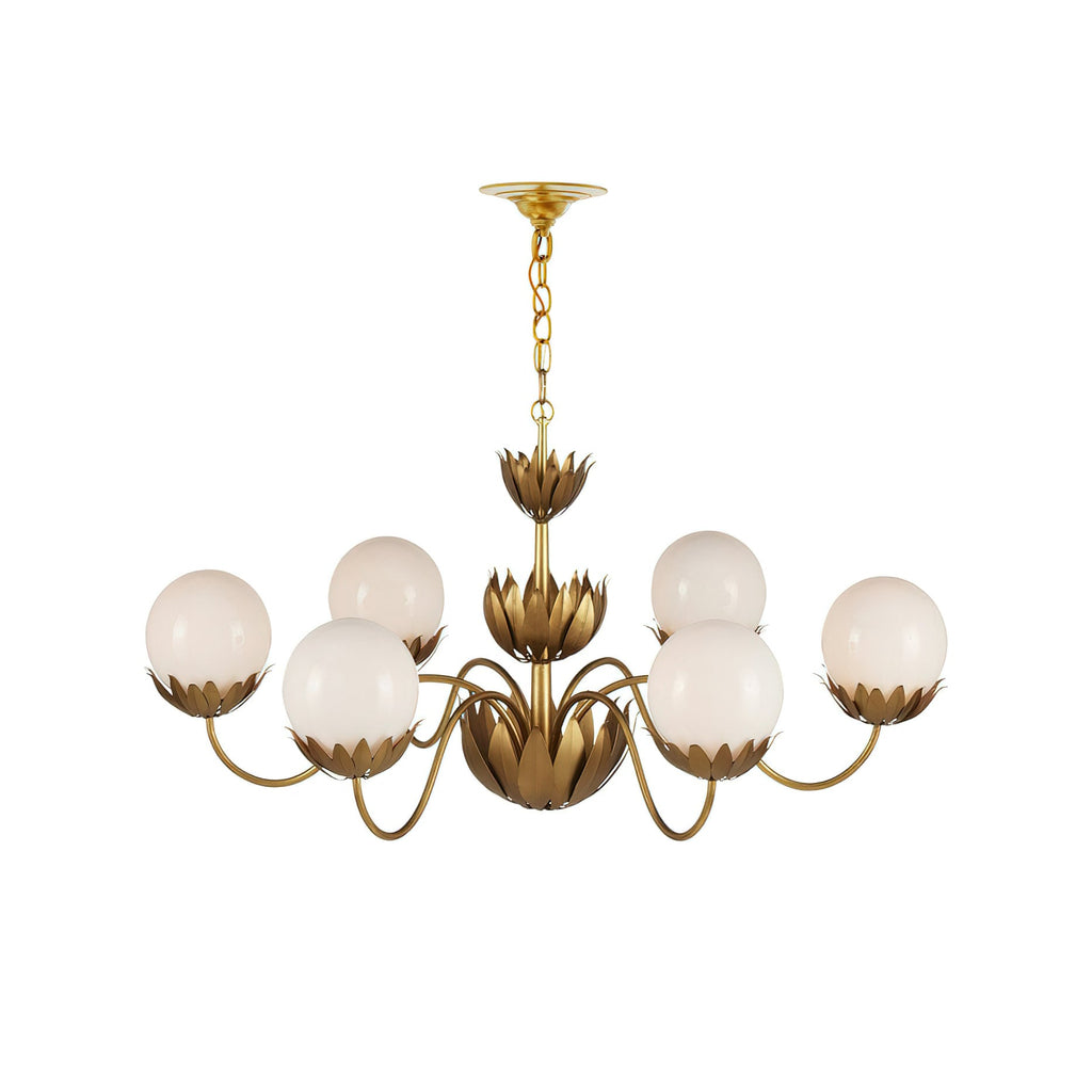 VIOLETTA CRYSTAL CROWN CHANDELIER