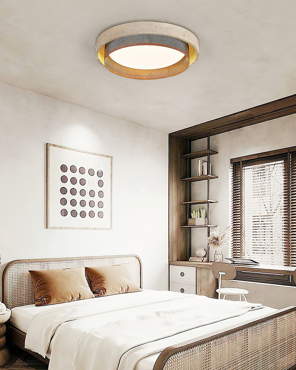 WINTHORPE ORNATE FROSTED GLASS CEILING LANTERN