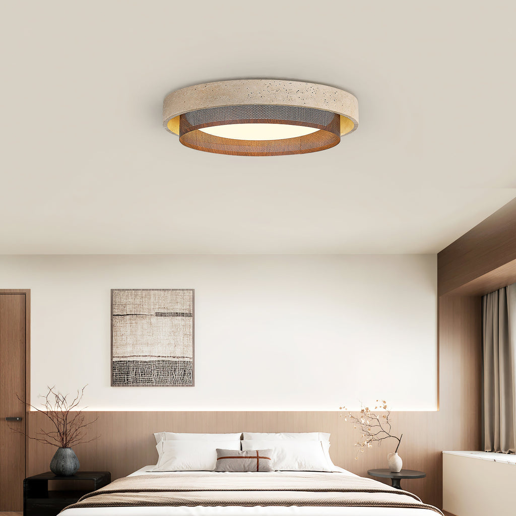 WINTHORPE ORNATE FROSTED GLASS CEILING LANTERN
