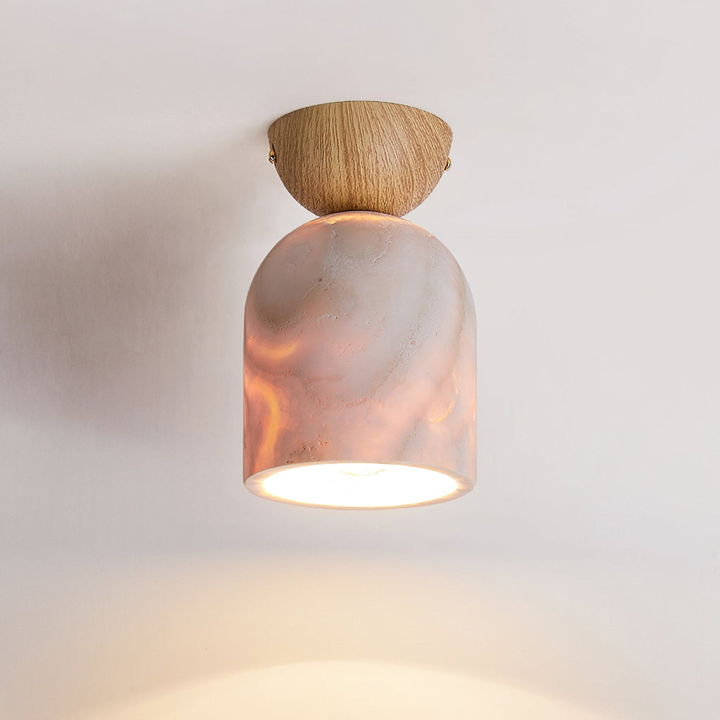 VANDERBILT TRAVERTINE LUMINAIRE