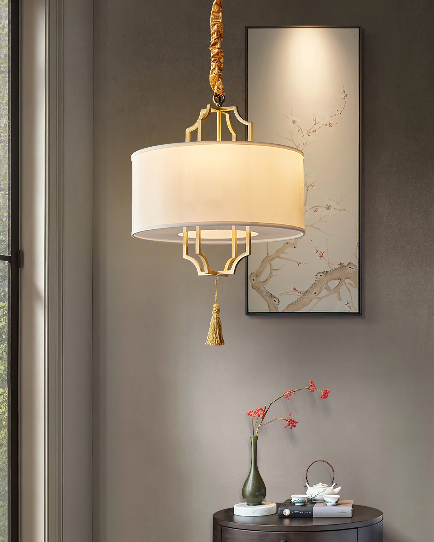 Whitmore Crystal Cascade Pendant