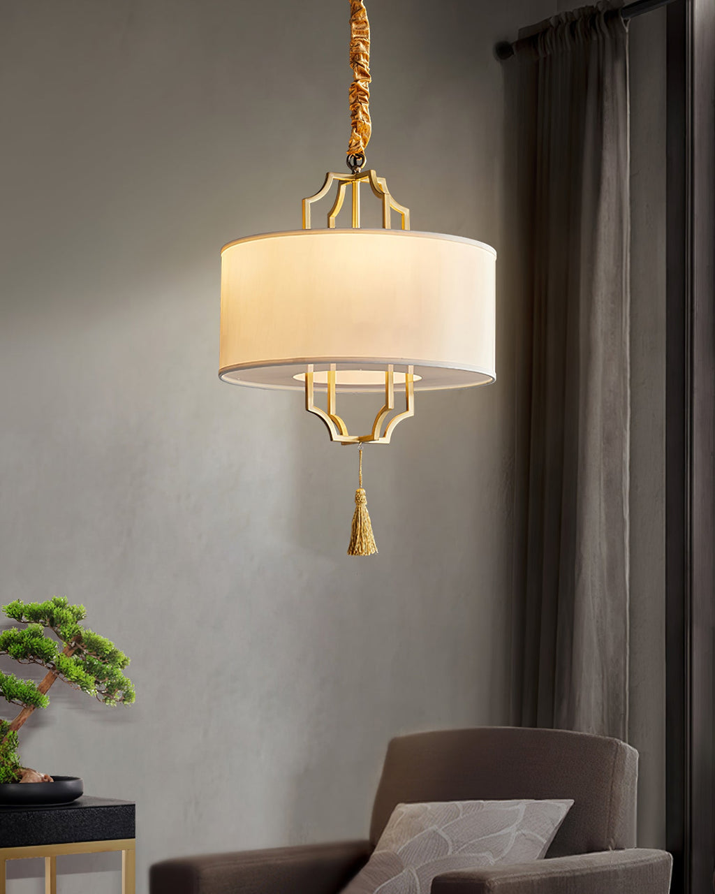 Whitmore Crystal Cascade Pendant