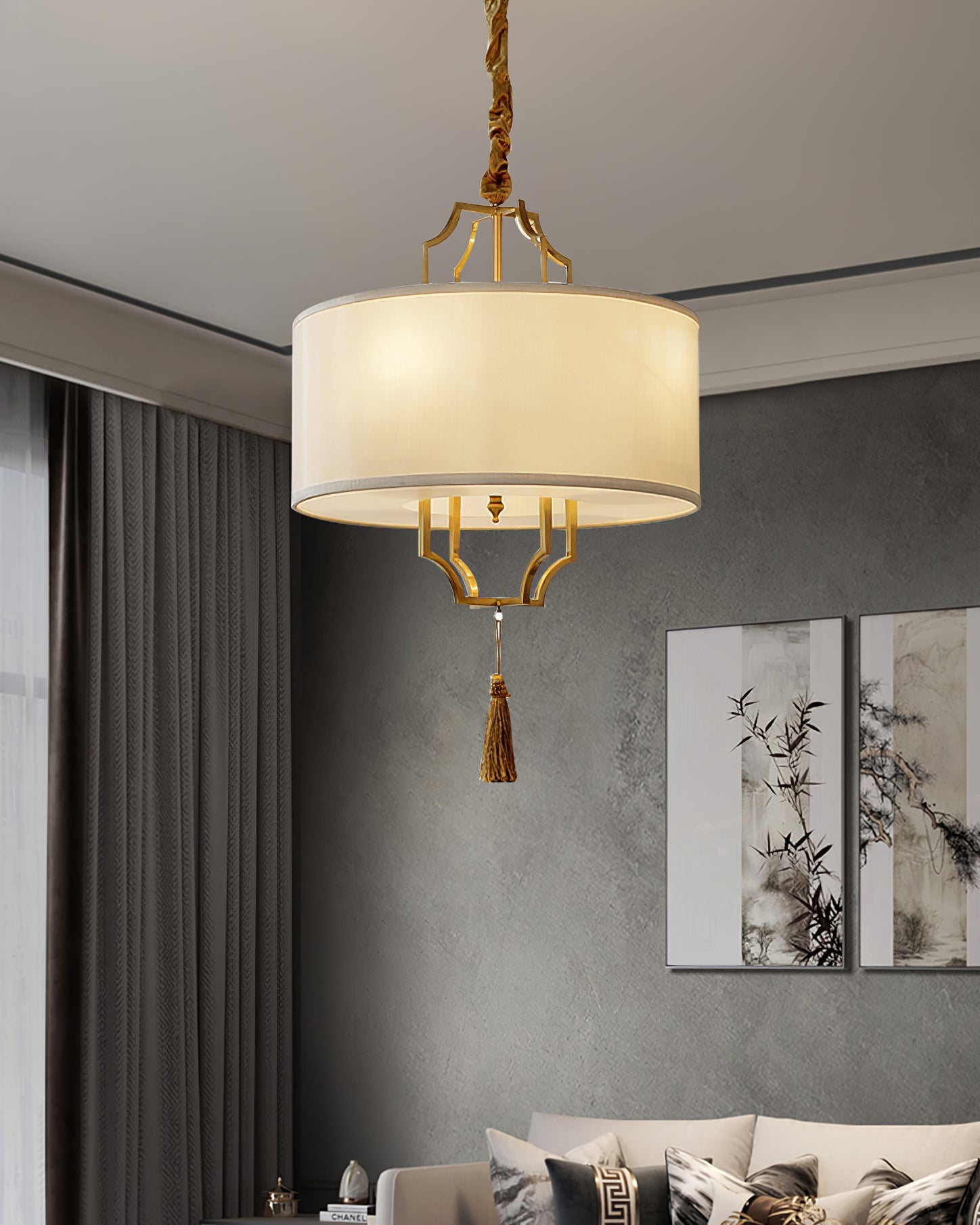 Whitmore Crystal Cascade Pendant