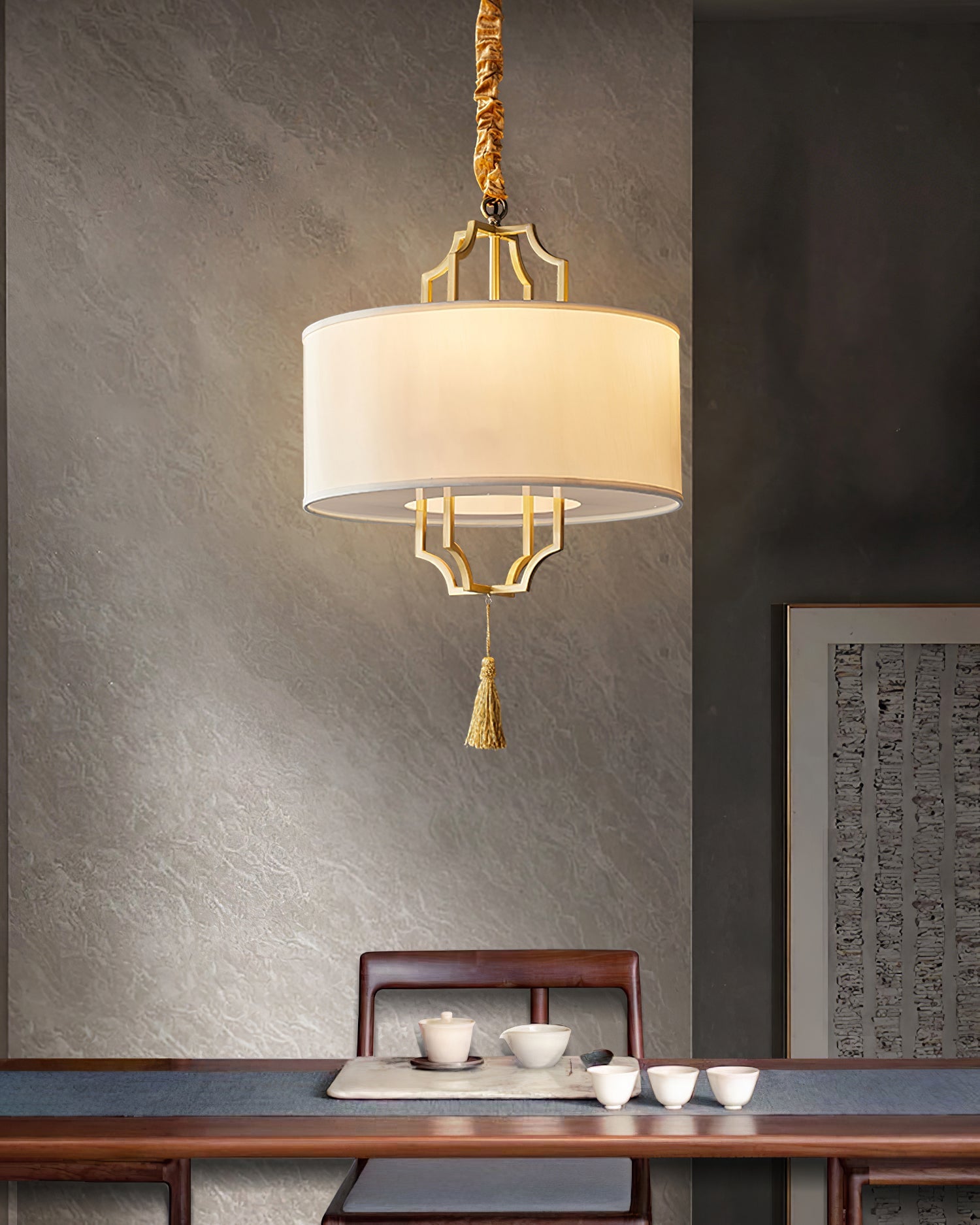 Whitmore Crystal Cascade Pendant