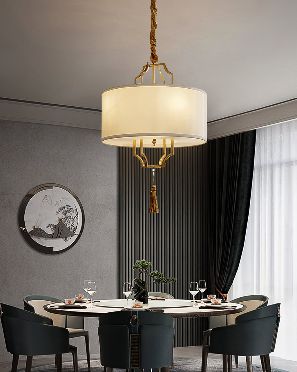 Whitmore Crystal Cascade Pendant