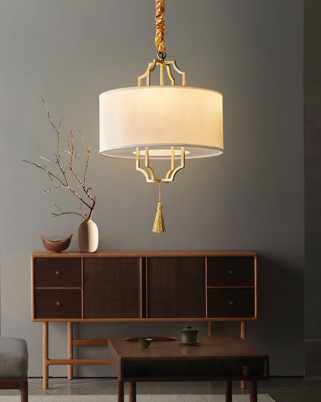 Whitmore Crystal Cascade Pendant
