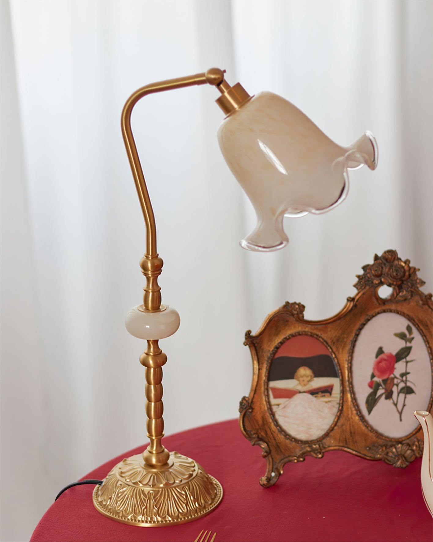 WINTHORPE ARTISANAL GLAZED TABLE LIGHT
