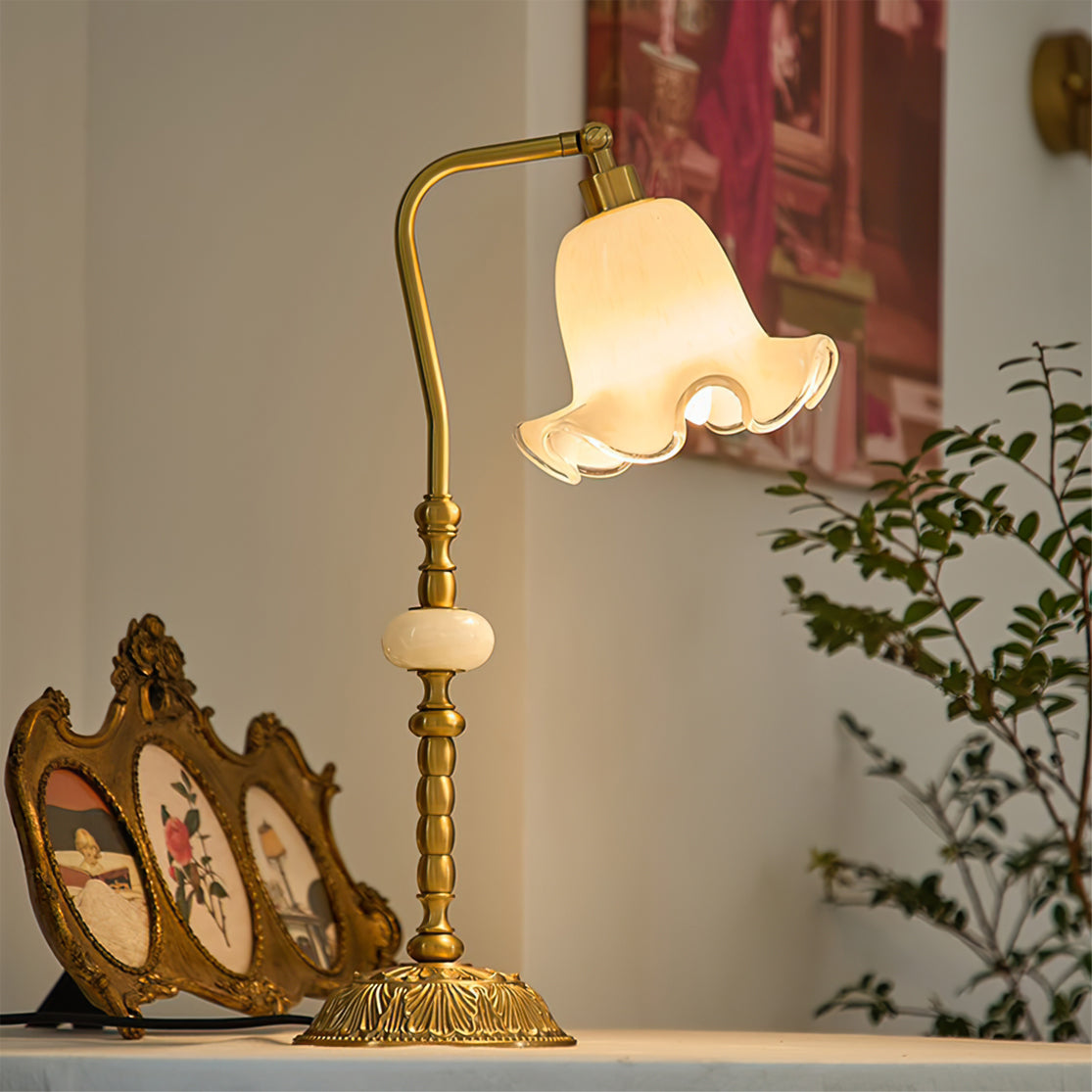 WINTHORPE ARTISANAL GLAZED TABLE LIGHT
