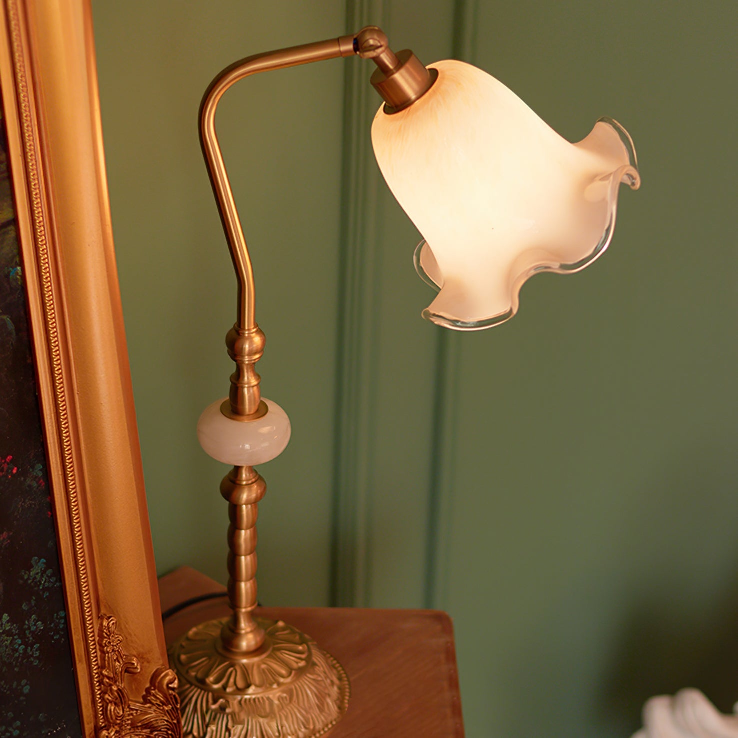 WINTHORPE ARTISANAL GLAZED TABLE LIGHT