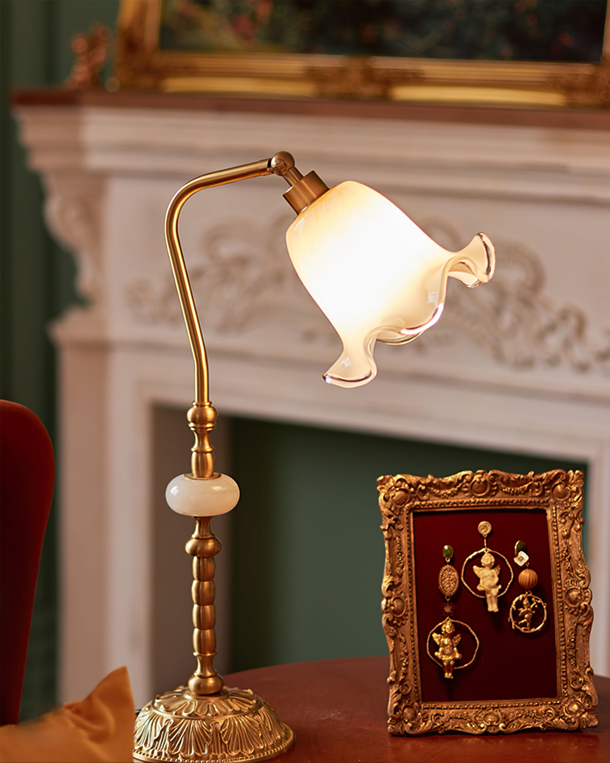 WINTHORPE ARTISANAL GLAZED TABLE LIGHT