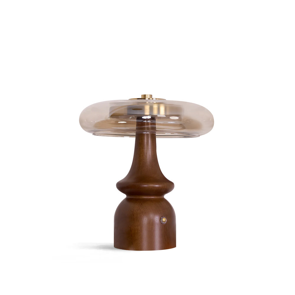 WINTHROP MID-CENTURY BRASS TABLE LANTERN