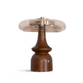 WINTHROP MID-CENTURY BRASS TABLE LANTERN